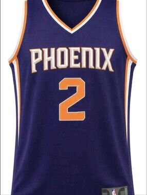 Fanatics Phoenix Suns Eric Bledsoe Purple & Orange Basketball Jersey Interior M